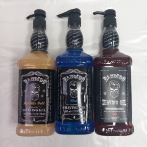 3 Unidades de Gel para afeitar marca Bandido de 1L salen a 7€ cada unidad