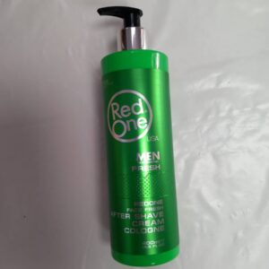 1 crema after Shave 
RedOne 400ml