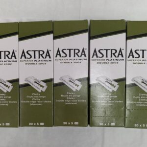 [5 uds] Cuchillas Astra 
Tiene 20×10 Doble Filo