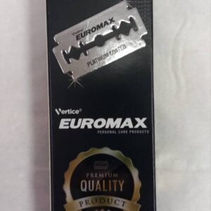 1 Caja  Cuchillas Euromax 
Tiene 20×5 Doble Filo