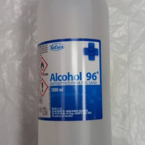 Alcohl Sanitario 96° para desinfección y Limpiar  La Piel