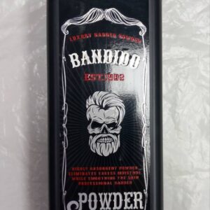 1 Talco Perfumado 
barber bandido 260g