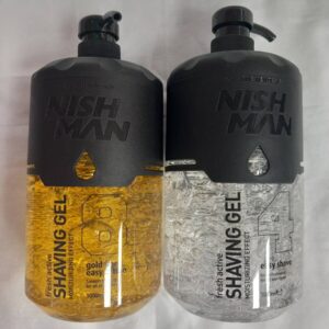 [2 uds] de Gel de afeitar 
y marcar Barba Nich Man 
1000ml