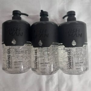 [3 uds] de Gel de afeitar 
y marcar Barba Nich Man 1000ml