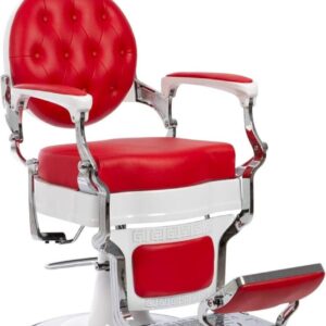 Sillon Barbero Clasico Rojo