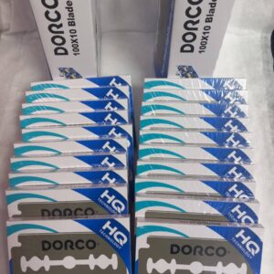 [20 uds] cajas de Cuchillas 
 Dorco de 100 hojas doble Filo